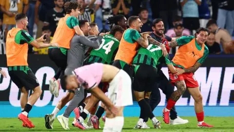 ¡Explosivo final! Sassuolo se hace fuerte en casa derrotando a Juventus