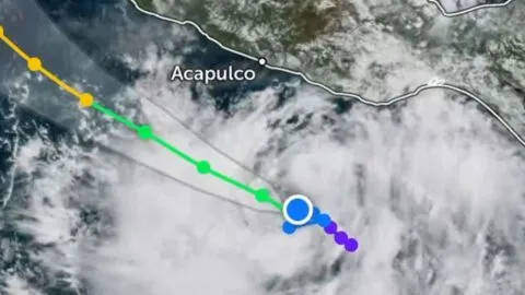 Se forma la Tormenta tropical Rachel frente a las costas de Guerrero: trayectoria y qué estados tendrán fuertes lluvias