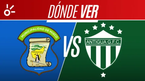 Mixco vs Antigua GFC en vivo: dónde mirar la Liga de Guatemala 2026