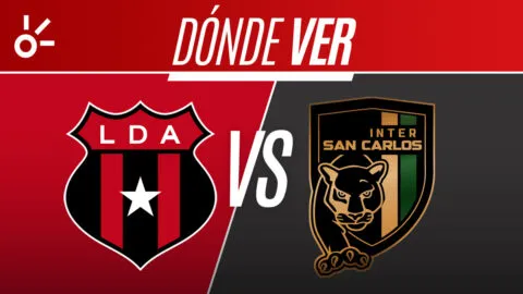 Alajuelense vs Inter San Carlos en vivo: dónde mirar la Liga de Costa Rica 2026