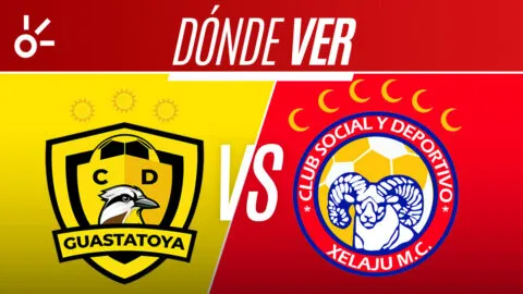 Guastatoya vs Xelajú MC en vivo: dónde mirar la Liga de Guatemala 2026