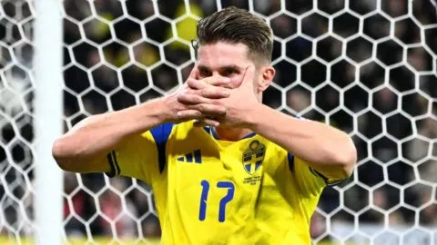 Suecia vence a Polonia y mantiene el liderato del Grupo H en la UEFA Nations League