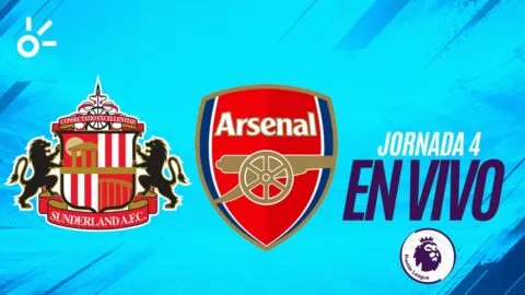 Sunderland vs Arsenal en vivo la Premier League 2026: resultado y goles de la jornada 4