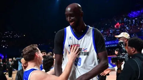 Tacko Fall, el 'gigante' de 2,29 metros que busca ganarse un lugar con los Sixers