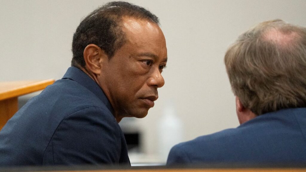 Tiger Woods acepta acuerdo con la fiscalía y pierde su licencia de conducir por cinco años