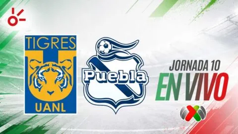 Tigres vs Puebla en vivo el partido de la jornada 10 de la Liga MX: resultado y goles hoy, Apertura 2026 