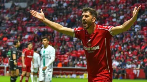 Toluca vs Santos en vivo: Federico Viñas por fin le da la ventaja a los escarlatas