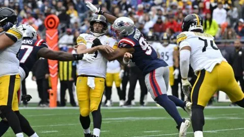 Una defensa monumental le da a los Patriots su primera victoria ante Steelers