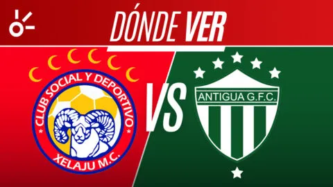 Xelajú MC vs Antigua GFC en vivo: dónde mirar la Liga de Guatemala 2026