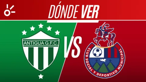 Antigua GFC vs Municipal en vivo: dónde mirar la Liga de Guatemala 2026