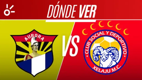 Aurora vs Xelajú MC en vivo: dónde mirar la Liga de Guatemala 2026