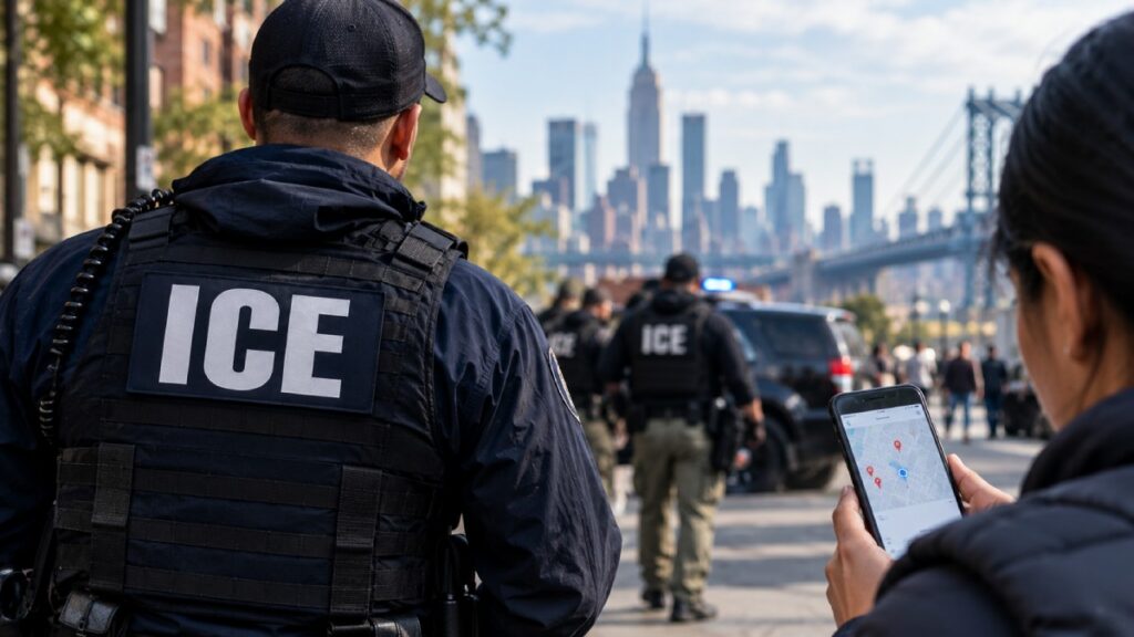 Si ICE detiene a un familiar o realiza un operativo en tu comunidad, estos son los teléfonos oficiales, los recursos de asistencia legal y las herramientas para comprobar reportes en Nueva York.