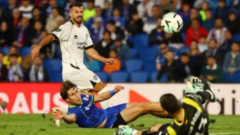 El Lugano golea al Getafe en el regreso de los torneos europeos al Coliseum