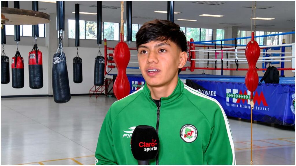 El boxeador, Alan Jésus Ocampo, es uno de los cuatro seleccionados aztecas que participarán en los Juegos Olímpicos de la Juventud Dakar 2026 | Claro Sports