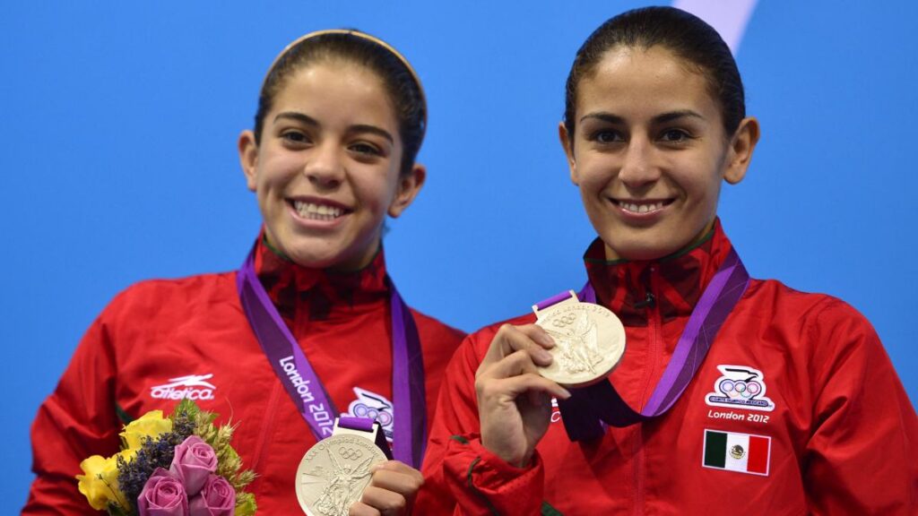 Alejandra Orozco y Paola Espinosa, plata en Londres 2012