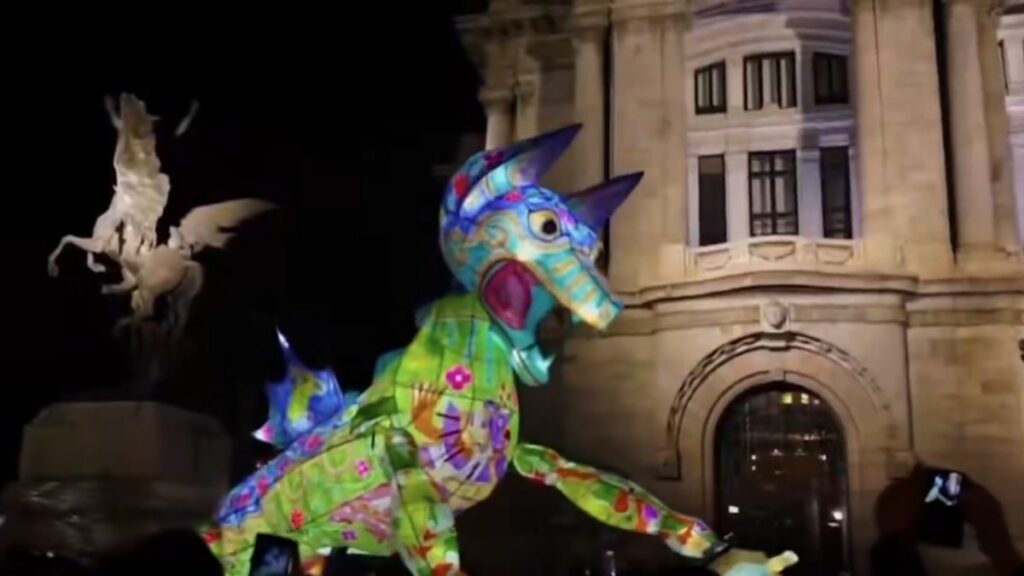Así será el recorrido del paseo de Alebrijes Iluminados