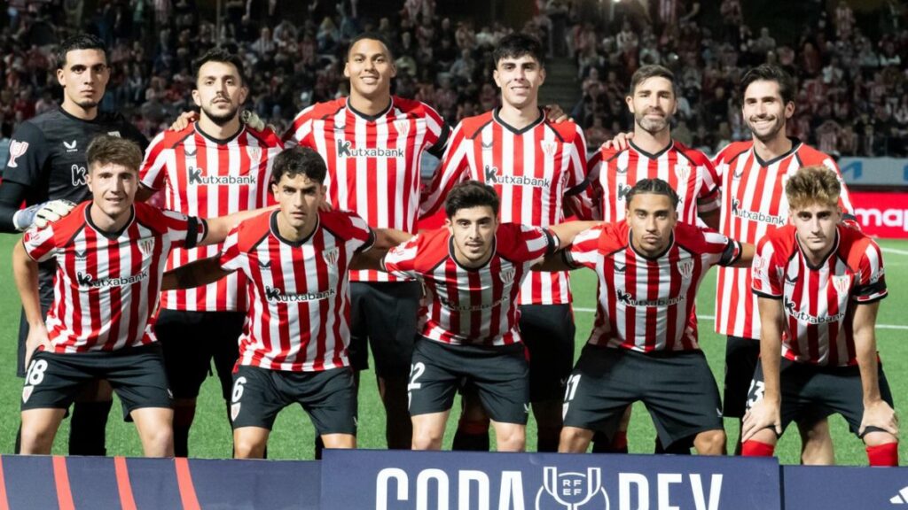 Athletic de Bilbao previo al partido de Copa de Rey