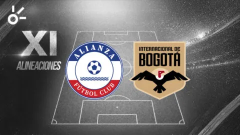 Posibles alineaciones de Alianza vs Internacional de Bogotá por Liga BetPlay Dimayor 2026-II