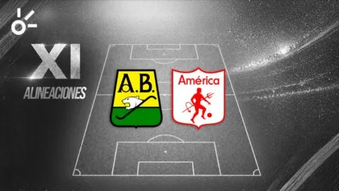 Posibles alineaciones del Atlético Bucaramanga vs América de Cali por la Liga BetPlay 2026-II
