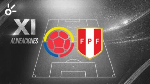 Posibles alineaciones del Colombia vs Perú por el amistoso FIFA 2026