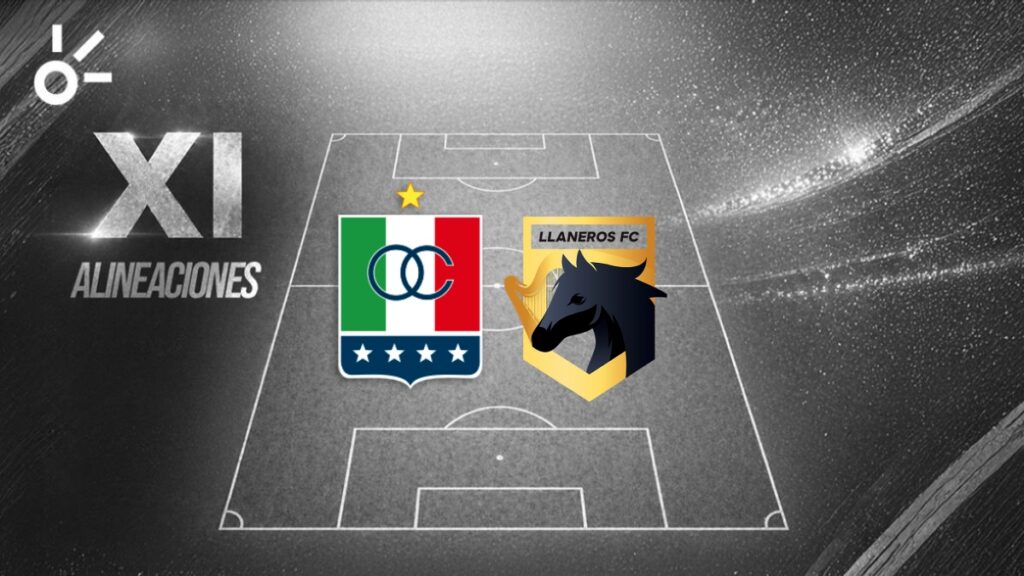Alineaciones del Once Caldas vs Llaneros por la Liga BetPlay