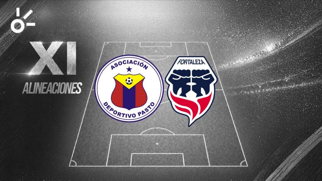 Alineaciones Pasto vs Fortaleza por la Liga BetPlay