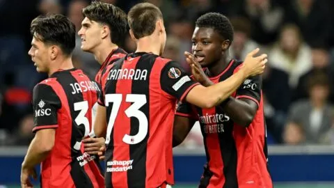 Alphadjo Cissé firma su primer hat-trick y el Milan golea al Salzburg para despertar en la Europa League