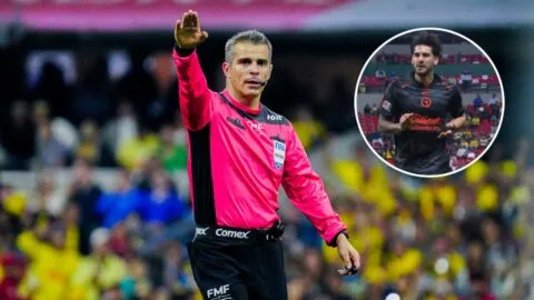 ¡Polémica en el América vs Xolos! Alejandro Gómez  y su gesto tras ser expulsado