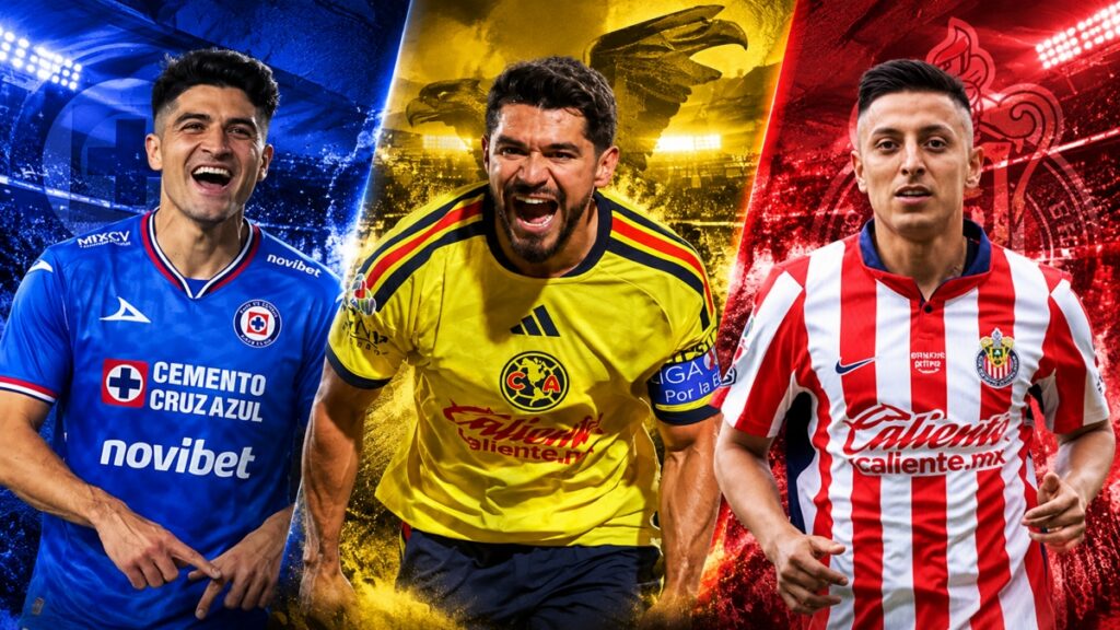 América, Cruz Azul y Chivas lideran en el Apertura 2026