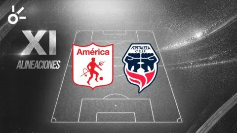 Posibles alineaciones de América de Cali vs Fortaleza por Liga BetPlay Dimayor 2026-II