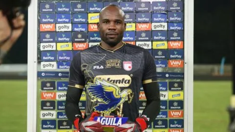 Argumentos bajo los tres palos: Andrés Mosquera Marmolejo espera su momento en Selección Colombia