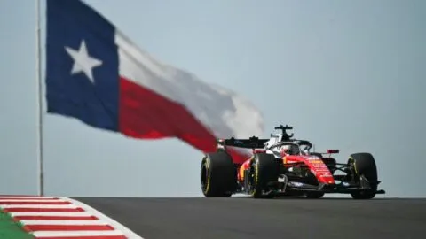 Charles Leclerc lidera la práctica libre 1 del GP de Estados Unidos; Checo Pérez cede su asiento a Colton Herta