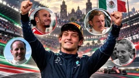 ¿Antonelli será el siguiente? Los campeones que conquistaron la F1 en México