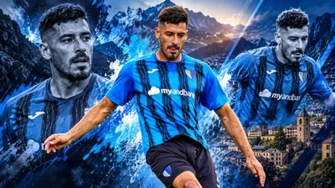 Anwar Hernández, el defensa mexicano que juega en Andorra y debutó en Conference League