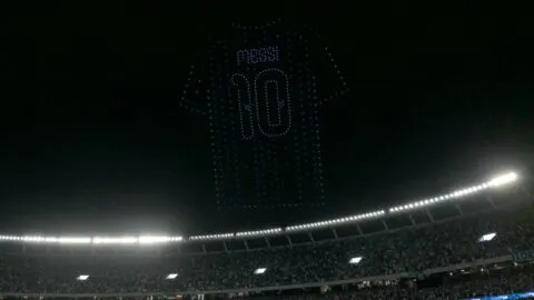 Argentina vs Benín en vivo: Comienza la ceremonia de homenaje a Messi