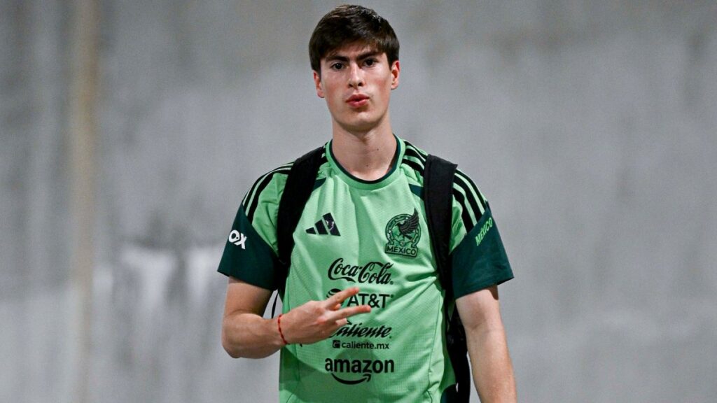 Armando González con la Selección Mexicana
