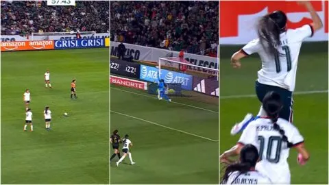 Atención al golazo de la 'Maga' Ovalle ante Jamaica digno de un Puskas