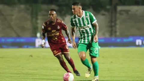 Hay '1', pero no '9': las claves del empate entre Atlético Nacional y Deportes Tolima