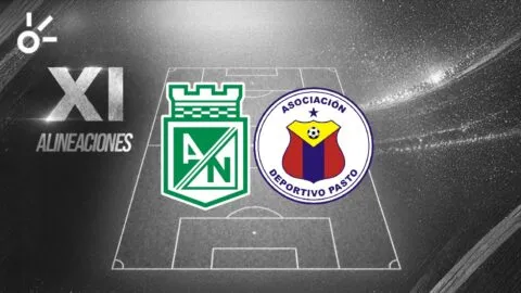 Posibles alineaciones de Atlético Nacional vs Deportivo Pasto por Liga BetPlay Dimayor 2026-II