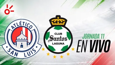 Atlético de San Luis vs Santos Laguna en vivo el partido de la jornada 11 de la Liga MX: resultado y goles hoy, Apertura 2026