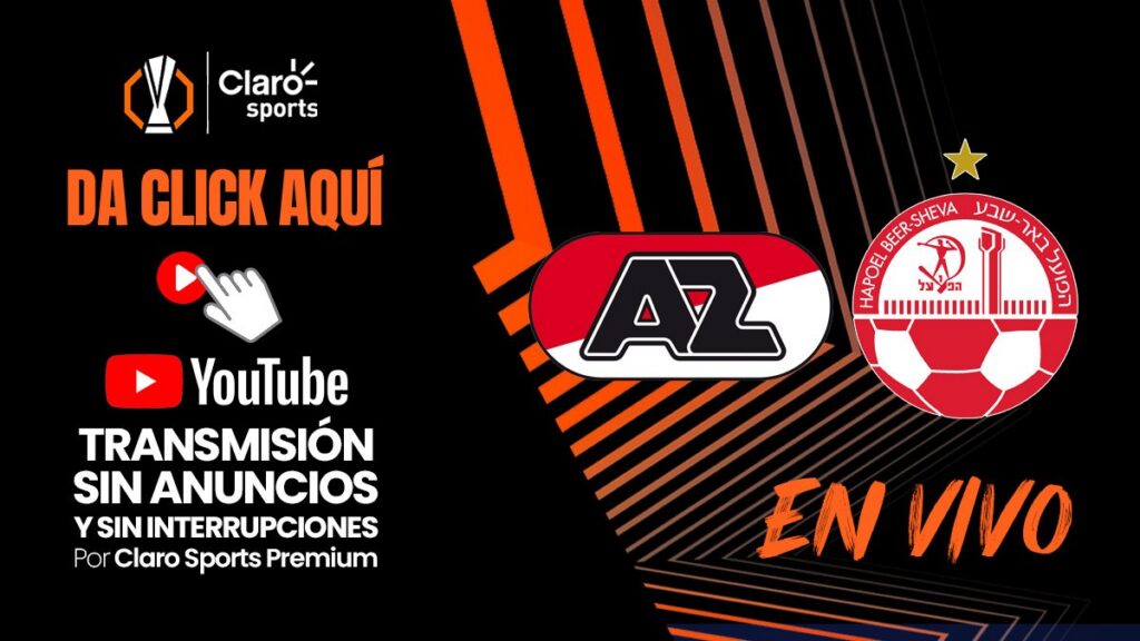 AZ Alkmaar vs Hapoel Beer-Sheva, en vivo: transmisión del partido de la Europa League 2026, jornada 2
