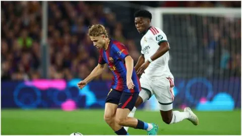 Barcelona 0-1 Real Madrid, en vivo LaLiga 2026: ¡Se termina la primera parte!