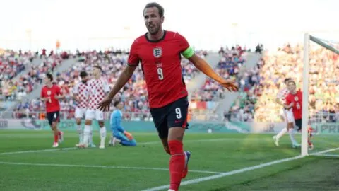 Kane, Saka y Bellingham brillan en goleada de Inglaterra sobre Croacia en la Nations League