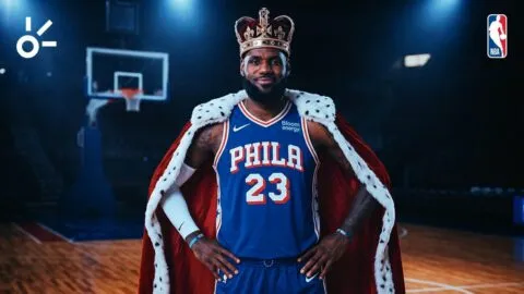 ¡El rey va por todo! Los objetivos de LeBron en su temporada 24 y récords que buscará romper con 76ers