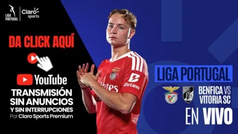Benfica vs Vitoria Guimaraes en vivo la Liga de Portugal 2026: transmisión, goles y resultados de la jornada 8