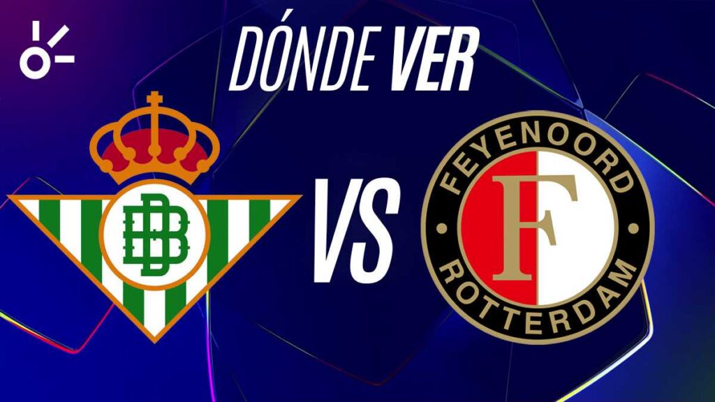 Betis se enfrenta al Feyenoord en la jornada 3 de la fase de liga e la Champions