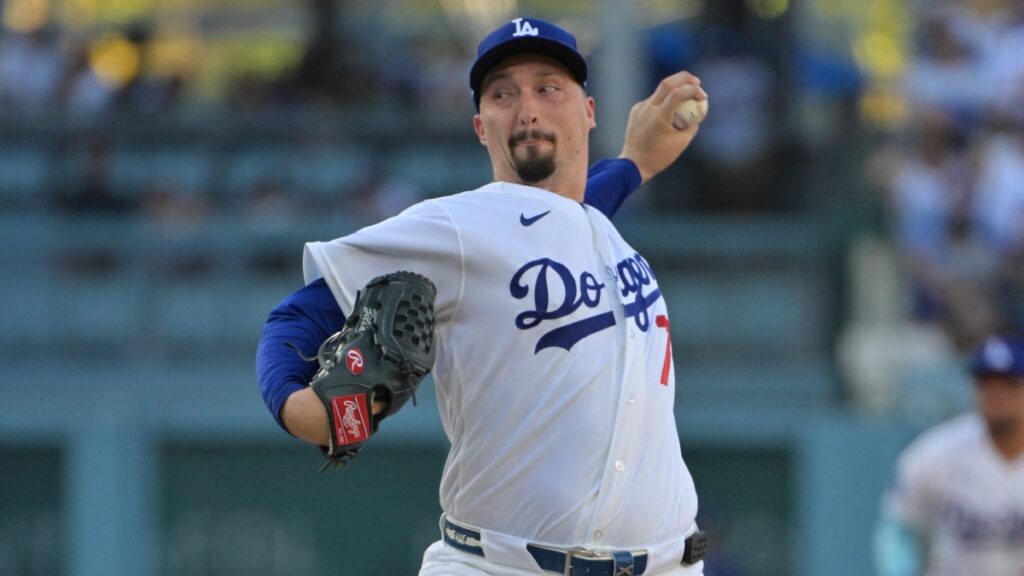Blake Snell con los Dodgers