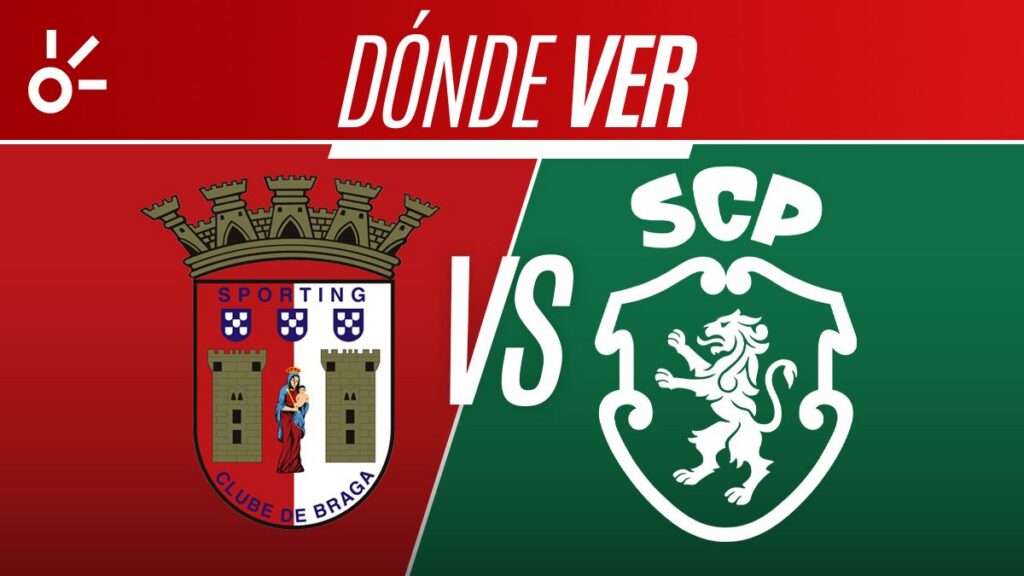 Fútbol en vivo: Braga vs Sporting en Portugal
