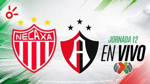 Necaxa vs Atlas en vivo el partido de la jornada 12 de la Liga MX: resultado y goles hoy, Apertura 2026