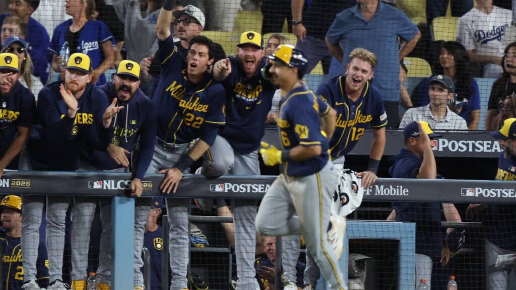 Brewers vs Dodgers, resultado y estadísticas